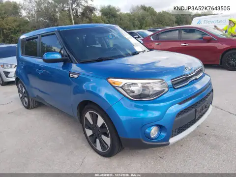 KNDJP3A52K7643505 — 2019 Kia Soul, фото 2 с аукциона IAAI, Естественный износ