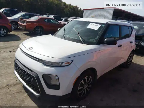 2020 Kia Soul Lx VIN KNDJ22AU8L7032007 фото 2