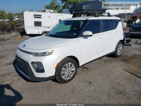 KNDJ23AU0L7713154 — 2020 Kia Soul, фото 3 с аукциона IAAI, Передняя часть