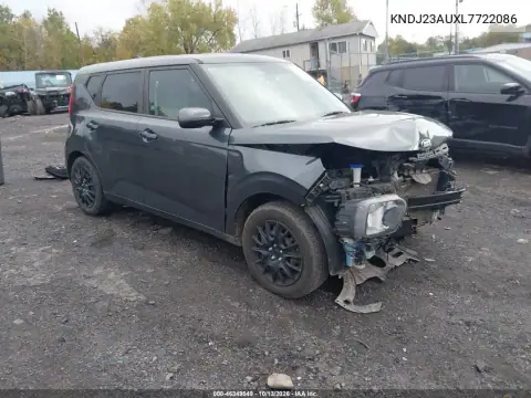 KNDJ23AUXL7722086 — 2020 Kia Soul, Передняя часть, фото до ремонта