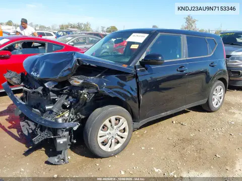2022 Kia Soul Lx VIN KNDJ23AU9N7153346 фото 2