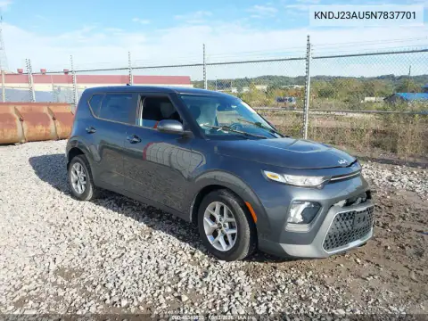 2022 Kia Soul Lx VIN KNDJ23AU5N7837701 фото 2