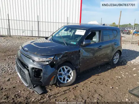 2022 Kia Soul Lx VIN KNDJ23AU5N7837701 фото 3