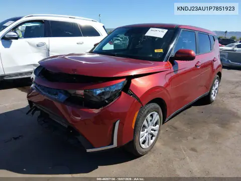 2023 Kia Soul Lx VIN KNDJ23AU1P7851923 фото 3