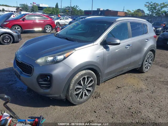 KNDPNCAC7H7280061 — 2017 Kia Sportage EX/EX Premium/EX Tech, фото 2 с аукциона IAAI 29.09.2026, Передан на благотворительность