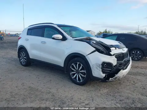 KNDPNCAC9J7315351 — 2018 Kia Sportage EX/EX Premium/EX Tech, Передняя часть (Front), фото до ремонта