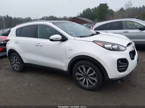 KNDPNCAC5H7106196 — 2017 Kia Sportage EX, Передняя часть (Front End), фото до ремонта