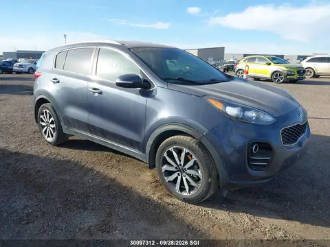 KNDPNCAC0J7359464 — 2018 Kia Sportage EX, Град (Hail), фото до ремонта