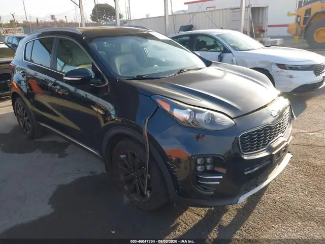 KNDPN3AC9K7583088 — 2019 Kia Sportage EX, Левый бок (Left Side), фото до ремонта