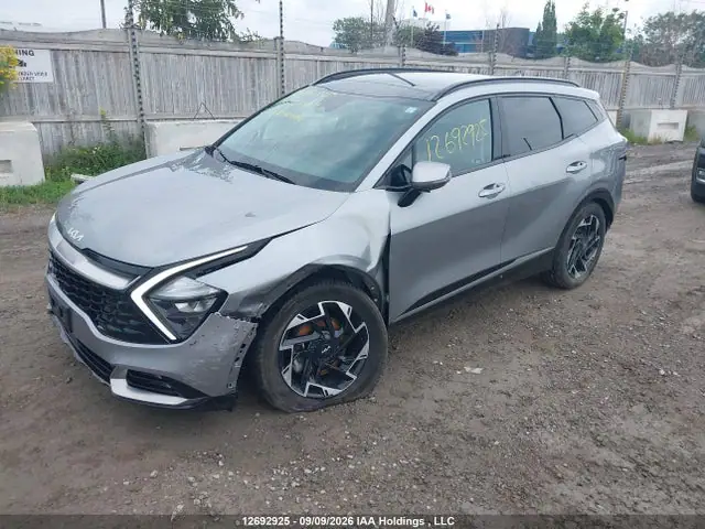 KNDPVCDF6S7358889 — 2025 Kia Sportage EX, фото 2 с аукциона IAAI 14.10.2026, Передняя часть