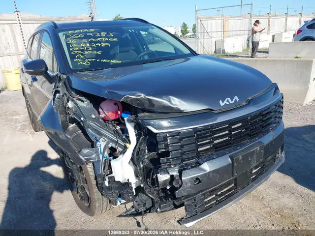 KNDPVCDF1T7442989 — 2026 Kia Sportage EX, Roll Over, фото до ремонта