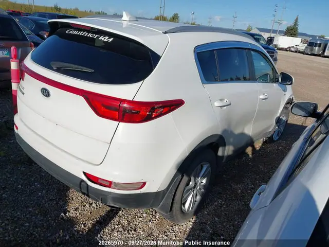 KNDPMCAC6H7086947 — 2017 Kia Sportage LX, фото 4 с аукциона IAAI 29.09.2026, Передняя часть