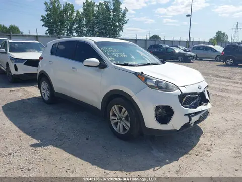 KNDPM3AC9K7521807 — 2019 Kia Sportage LX, Передняя часть (Front), фото до ремонта