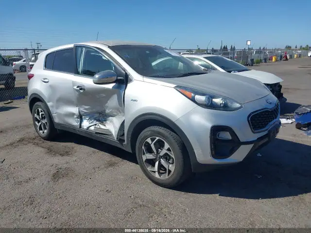 KNDPMCAC5L7689381 — 2020 Kia Sportage LX, Правый бок (Right Side), фото до ремонта