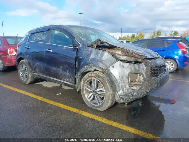 KNDPRCA6XH7268047 — 2017 Kia Sportage Sx Turbo, Правый бок (Right Side), фото до ремонта