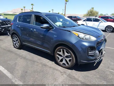 KNDPRCA67J7353806 — 2018 Kia Sportage Sx Turbo, Передняя часть (Front End), фото до ремонта