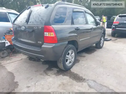 2006 Kia Sportage Ex V6/Lx V6 VIN KNDJF723X67249425 фото 4