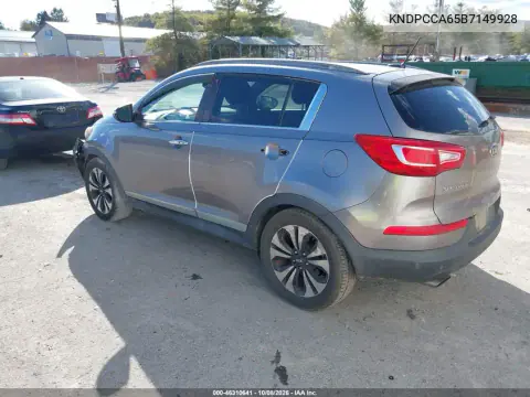 2011 Kia Sportage Sx VIN KNDPCCA65B7149928 фото 4