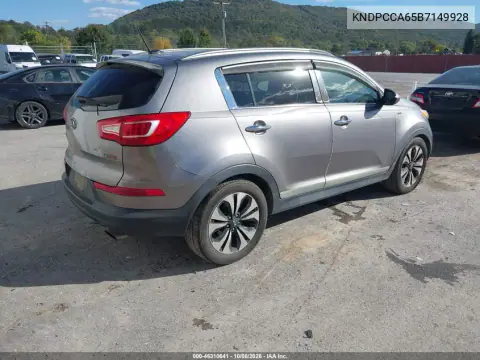 2011 Kia Sportage Sx VIN KNDPCCA65B7149928 фото 5
