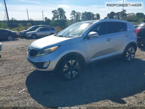 2011 Kia Sportage Sx VIN KNDPC3A62B7144329 фото 3