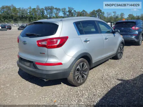 2011 Kia Sportage Sx VIN KNDPC3A62B7144329 фото 5