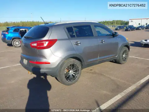 2012 Kia Sportage Lx VIN KNDPBCA21C7276452 фото 4