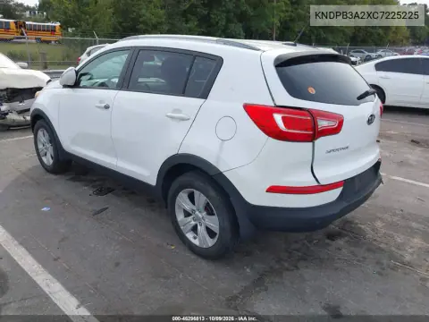 2012 Kia Sportage Lx VIN KNDPB3A2XC7225225 фото 4