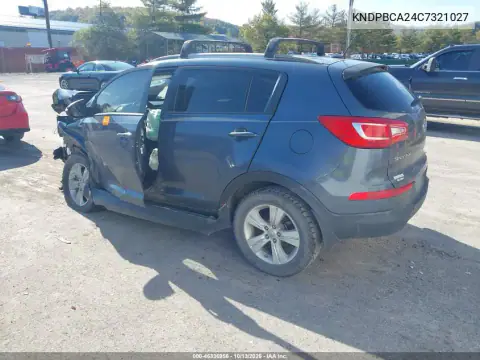 KNDPBCA24C7321027 — 2012 Kia Sportage, фото 3 с аукциона IAAI, Передняя часть