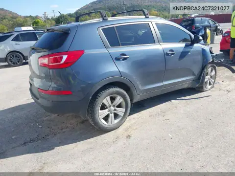KNDPBCA24C7321027 — 2012 Kia Sportage, фото 4 с аукциона IAAI, Передняя часть