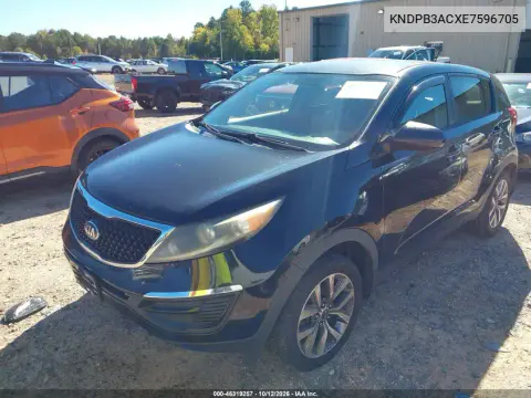 2014 Kia Sportage Lx VIN KNDPB3ACXE7596705 фото 3