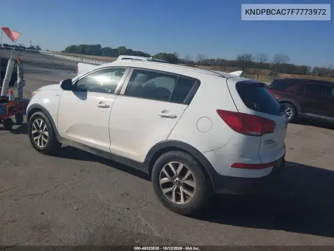 2015 Kia Sportage Lx VIN KNDPBCAC7F7773972 фото 4