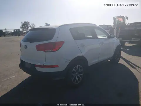2015 Kia Sportage Lx VIN KNDPBCAC7F7773972 фото 5