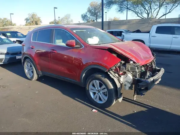 KNDPM3AC8H7211351 — 2017 Kia Sportage, Передняя часть (Front End), фото до ремонта