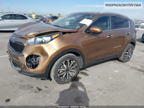 2017 Kia Sportage Ex VIN KNDPN3AC8H7091564 фото 3