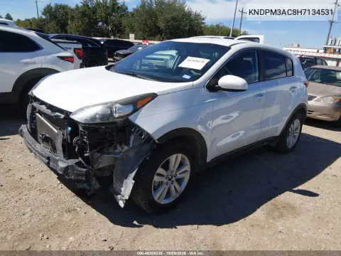 2017 Kia Sportage Lx VIN KNDPM3AC8H7134531 фото 3