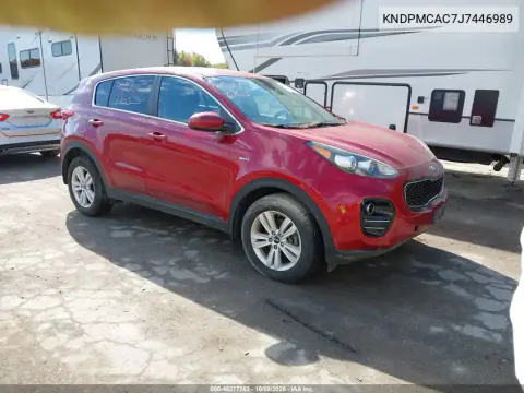 KNDPMCAC7J7446989 — 2018 Kia Sportage, Естественный износ, фото до ремонта