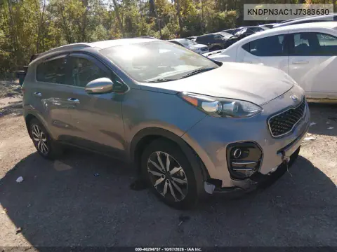 2018 Kia Sportage Ex VIN KNDPN3AC1J7383630 фото 2