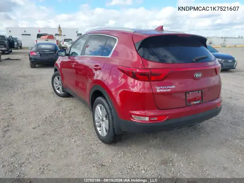 2019 Kia Sportage Lx VIN KNDPMCAC1K7521607 фото 4
