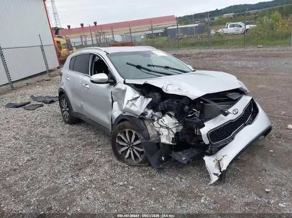 KNDPNCAC6K7572226 — 2019 Kia Sportage, Передняя часть (Front End), фото до ремонта