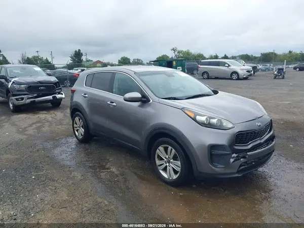 KNDPM3AC1K7515273 — 2019 Kia Sportage, Передняя часть (Front End), фото до ремонта
