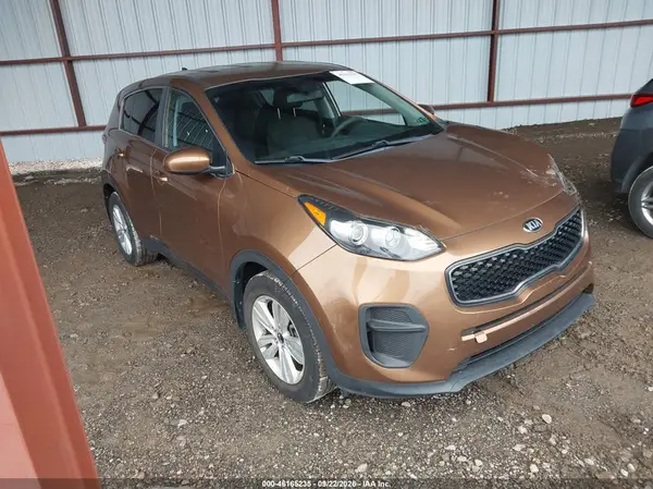 KNDPM3AC8K7616522 — 2019 Kia Sportage, Передняя часть слева (Left Front), фото до ремонта