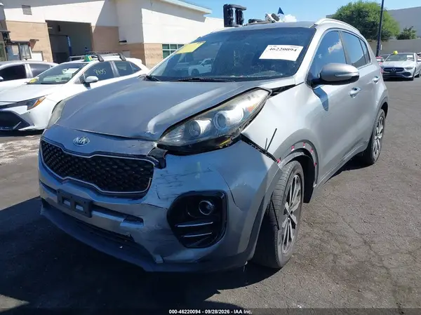 KNDPN3AC2K7600488 — 2019 Kia Sportage, фото 2 с аукциона IAAI, Передняя часть