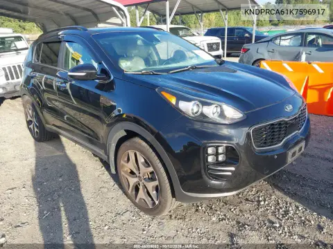 KNDPRCA61K7596917 — 2019 Kia Sportage, Сзади, фото до ремонта