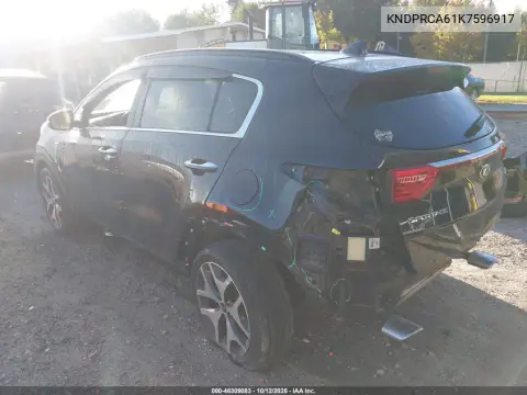 2019 Kia Sportage Sx Turbo VIN KNDPRCA61K7596917 фото 4