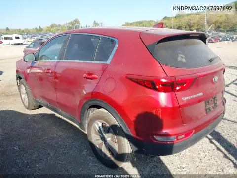 KNDPM3AC2K7597692 — 2019 Kia Sportage, фото 3 с аукциона IAAI, Передняя часть
