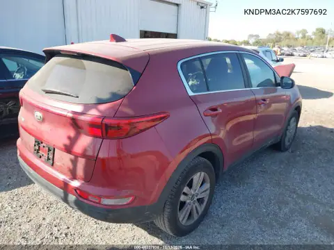 KNDPM3AC2K7597692 — 2019 Kia Sportage, фото 4 с аукциона IAAI, Передняя часть