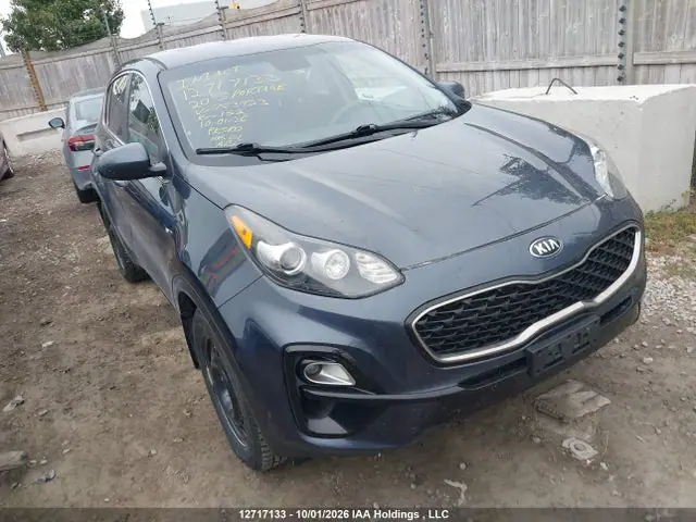 KNDPMCAC7L7753923 — 2020 Kia Sportage, Град (Hail), фото до ремонта