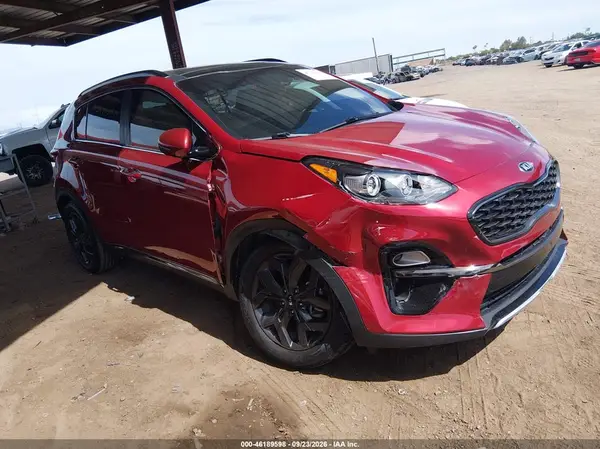 KNDP63AC3L7744307 — 2020 Kia Sportage, Передняя часть справа (Right Front), фото до ремонта