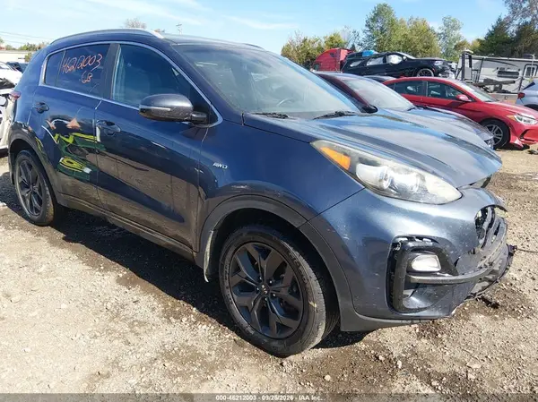 KNDP6CAC3L7813772 — 2020 Kia Sportage, Передняя часть (Front End), фото до ремонта