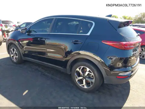KNDPM3AC0L7726191 — 2020 Kia Sportage, фото 4 с аукциона IAAI, Не указано